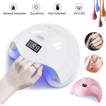 48W Nail Dryer UV LED Lamp Gel Polish Curing Machine Salon SPA Manicure SUN 5