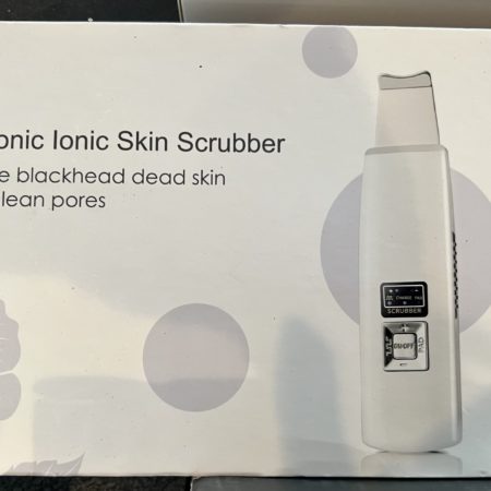 Ultrasonic Portable Ionic Facial Skin Scrubber