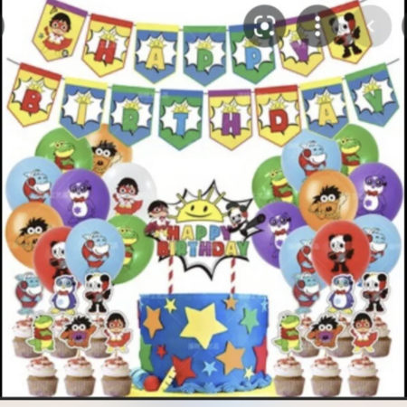 RYANS WORLD TOY REVIEW Party Balloon Birthday Balloons Party Decoration SUPPLIES