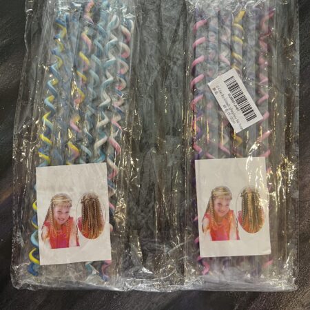 12 Pcs Spiral Hair Ties Phone Cord Hair Ties Ponytail Holder Color