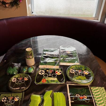 Video Game Party Supplies, Gamer Birthday Decorations for Boys Call Of Duty.