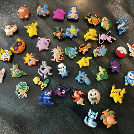40+ Pokémon Croc Shoe Charms $1 Each For Entire Lot