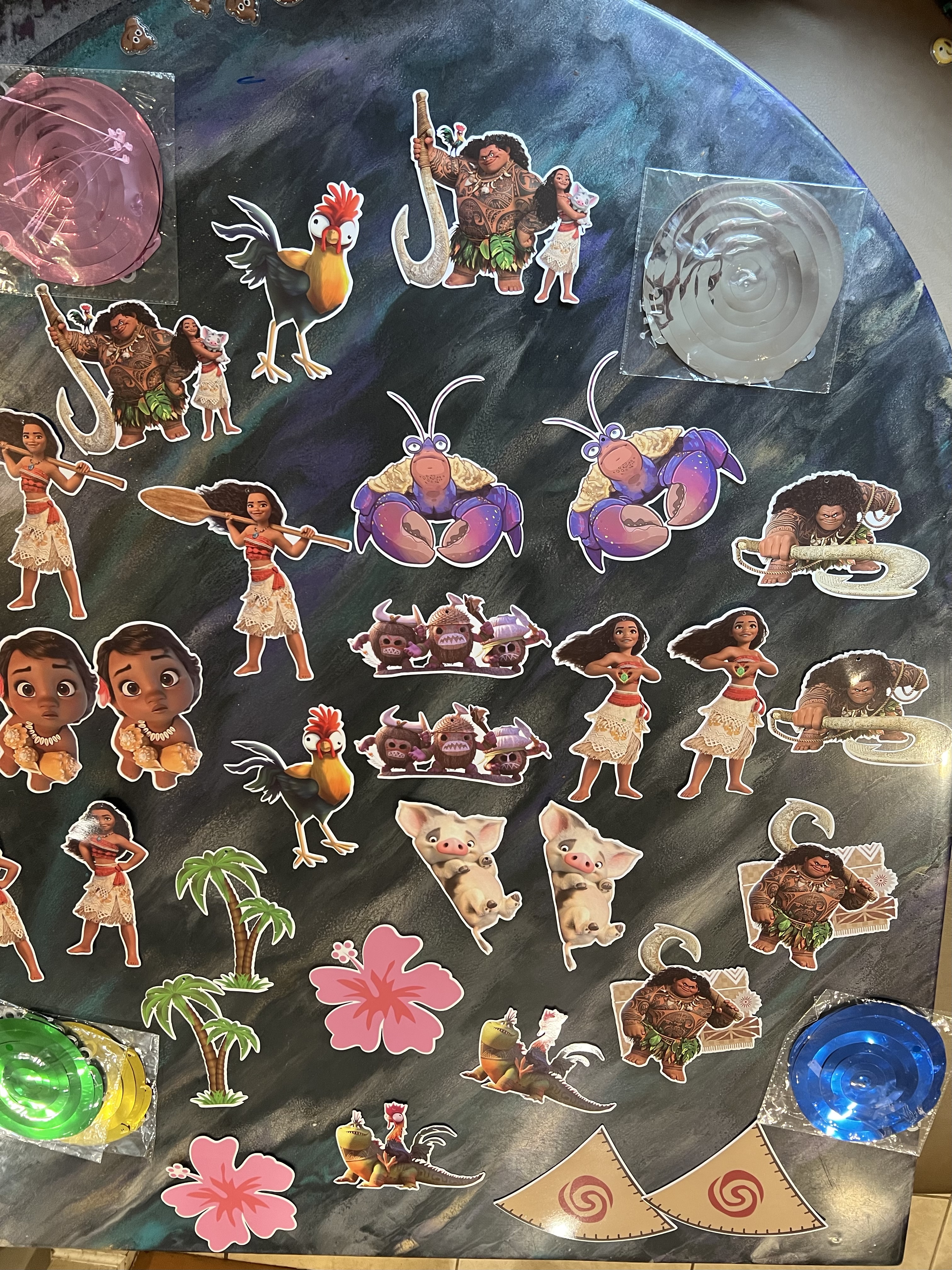 Moana Birthday Party Supplies Plates Napkins Ceiling Decorations