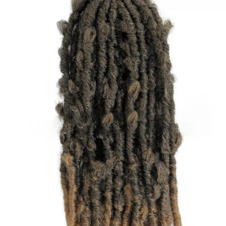 14” Butterfly Locs Crochet Hair Ombre Goddess Faux Locs Braiding Hair Extensions