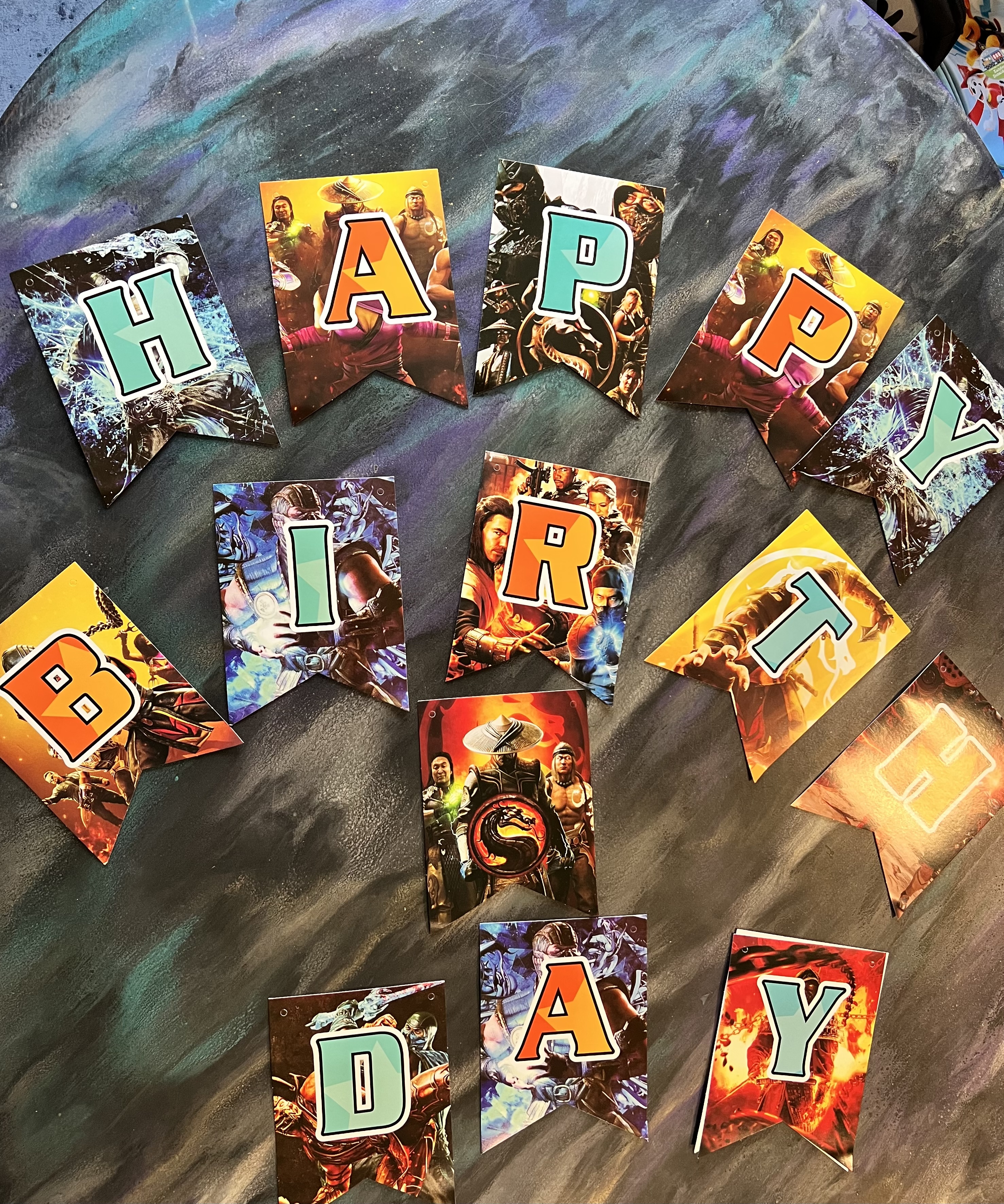 Mortal Kombat Party Supplies,Mortal Kombat Party Decorations, Mortal Balloons