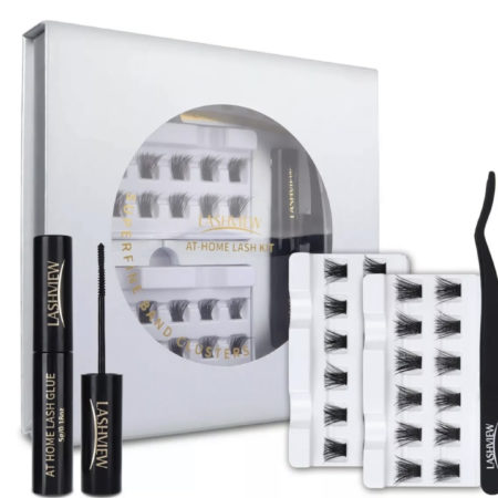 AT-HOME Individual Lashes Kit By LASHVIEW Plus Free Kit By Email