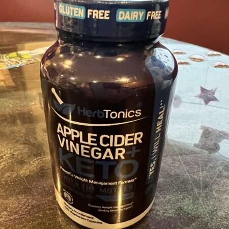 ACV Keto Fat Burner & Weight Loss Supplement Apple Cider Vinegar Capsules 120