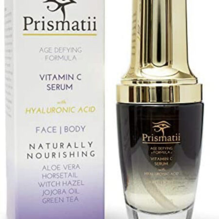 Prismatii Age Defying Vitamin C Serum With Hyaluronic Acid NIB