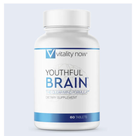 Vitality Now Youthful Brain Memory Health Supplement Tablets Sealed Exp 7/23