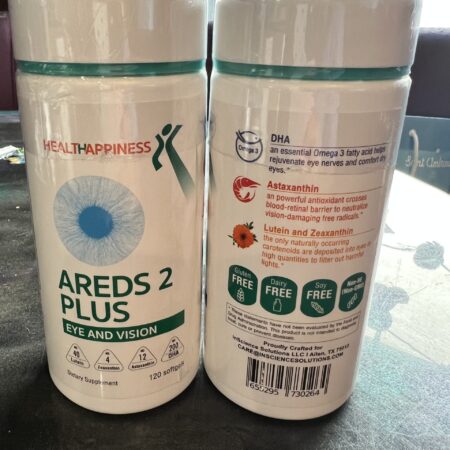 AREDS 2 Plus Eye Vision Vitamins for Macular Degeneration, Dry eye & Eye Fatigue