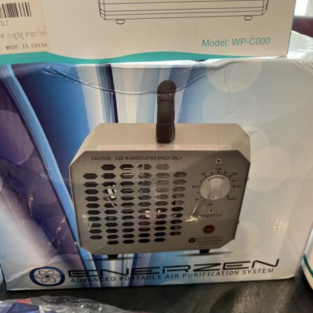 Enerzen 0-777 Black Electric Advanced Portable Air Purification System See Pics