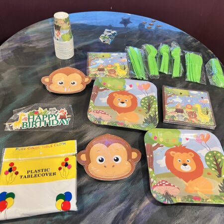Animal Party Supplies for Kids Themed Birthday Baby Showers, Zoo Animal Party 20