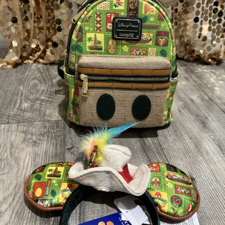 Disney Parks Loungefly Main Attraction Enchanted Tiki Room Mini Backpack New